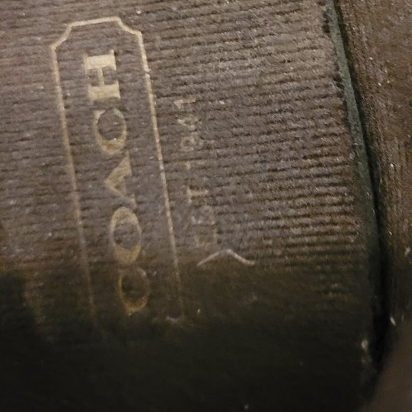 Coach Kirby Sateen Sneakers Sz 11M - Picture 5 of 5